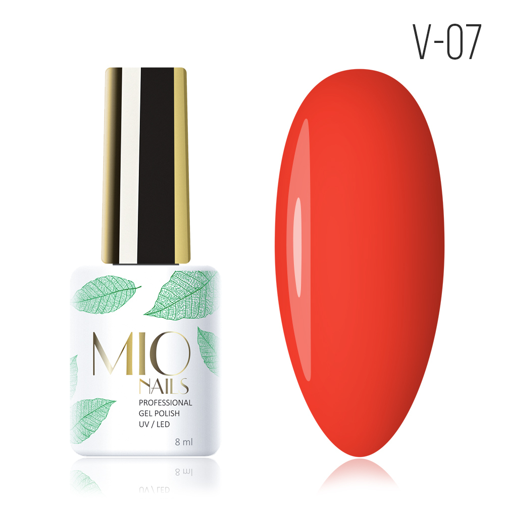 Гель-лак MIO V-07. Красный мак
